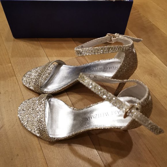Stuart Weitzman - Glitter Heels - Picture 2 of 4